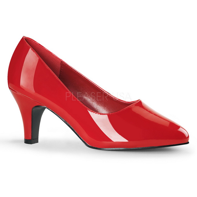 DIVINE-420W chaussures grande taille femme rouge 40 - 41